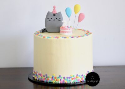 Pusheen Cake – The Baking Angel